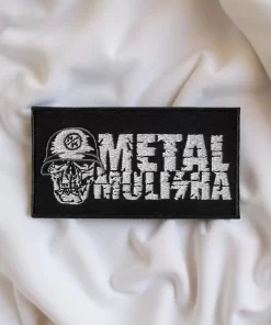 Alternative view of Metal Mulisha Skull Logo Patch – Iron-On