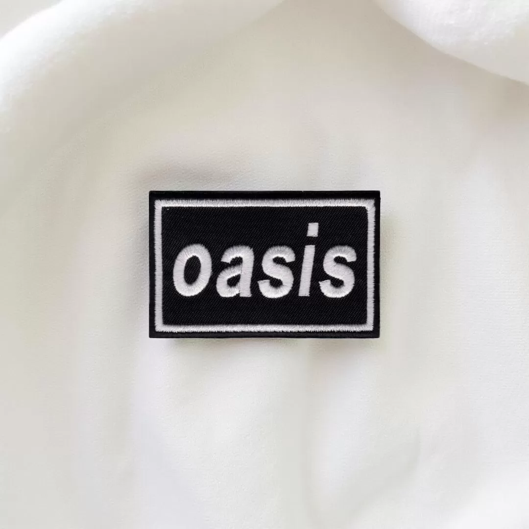Oasis Band Logo Patch Iron-On - Image 2