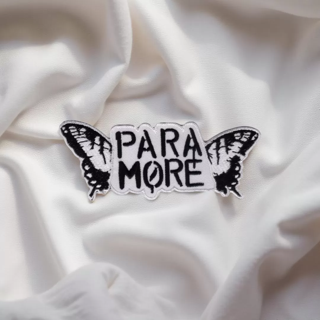 Paramore Butterfly Logo Patch – Iron-On - Image 2