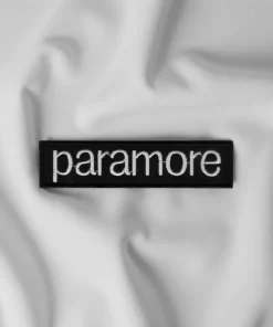 Paramore Logo Name Patch – Iron-On - Image 2