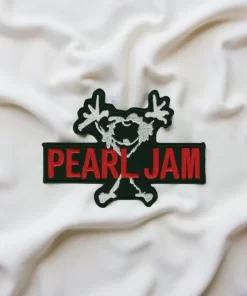 Pearl Jam Stickman Logo Patch – Iron-On - Image 2