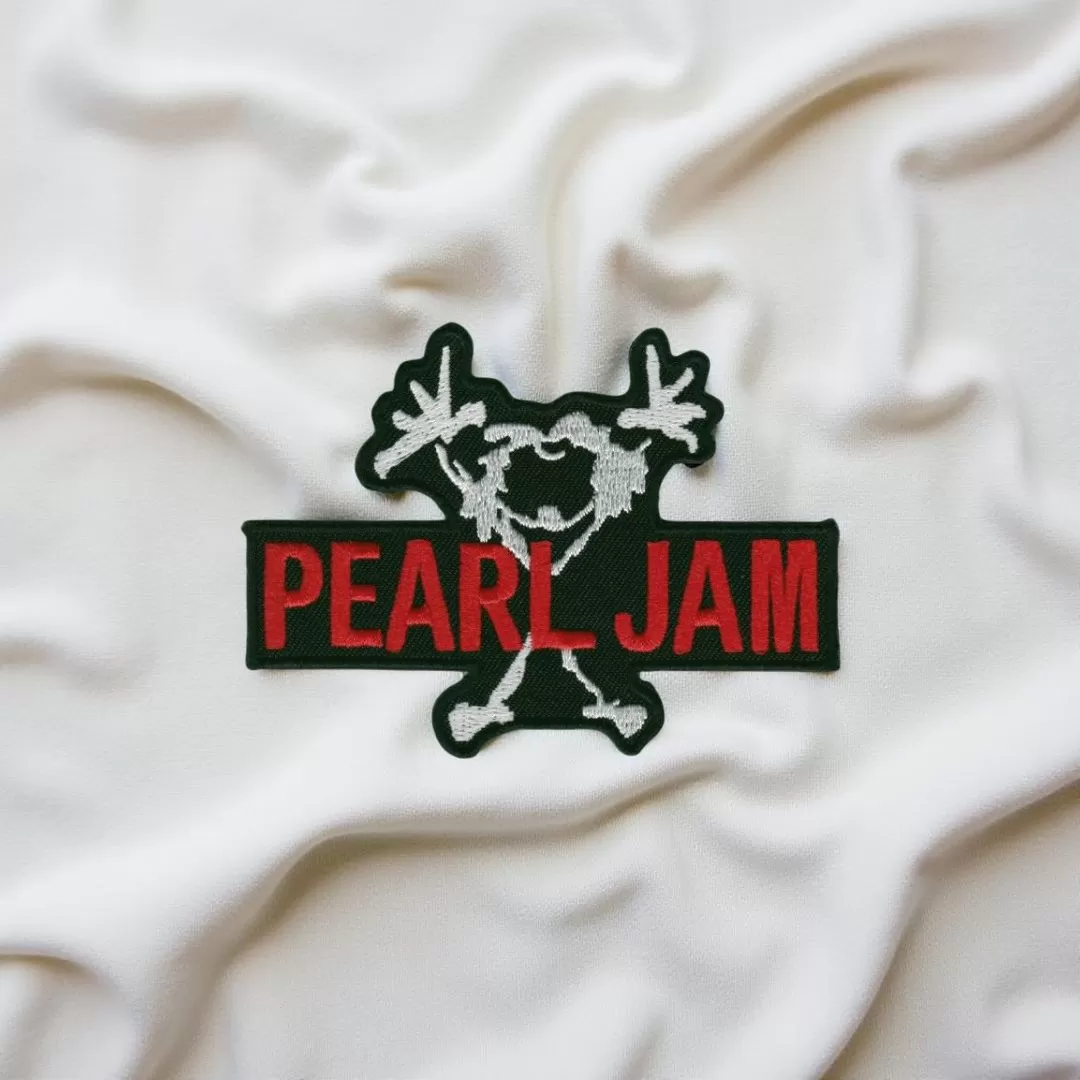Pearl Jam Stickman Logo Patch – Iron-On - Image 2