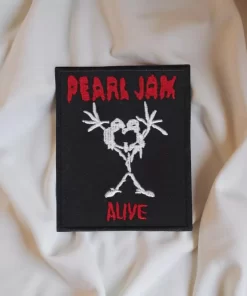 Pearl Jam Alive Stickman Patch – Iron-On - Image 2