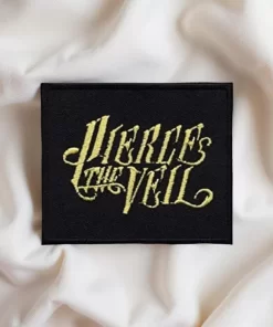 Pierce The Veil Gold Script Patch – Iron-On - Image 2