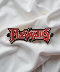 Plasmatics Red Logo Patch – Iron-On - Image 2