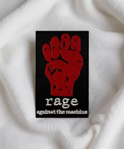 Rage Against The Machine Raised Fist Patch – Iron-On - Image 2