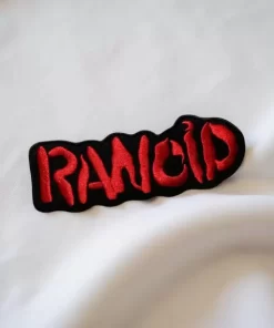 Rancid Band Logo Patch – Iron-On - Image 2