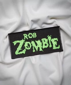 Rob Zombie Green Logo Patch – Iron-On - Image 2