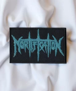 Mortification Blue Logo Patch – Iron-On