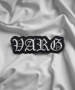 VARG Gothic Script Logo Patch – Iron-On