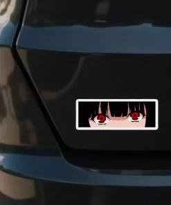 Red Eyes Anime Car Sticker β 5.9 Inch Waterproof Vinyl Decal 2pcs. - Image 3