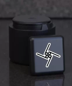 2pcs Marilyn Manson-Inspired Logo Sticker – Bold Abstract Symbol Vinyl Decals, 4 Inch - Image 3