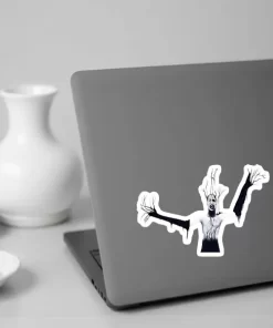2pcs Marilyn Manson-Inspired Tree Arms Sticker β Dark Aesthetic Gothic Vinyl Decals, 4 Inch - Image 4
