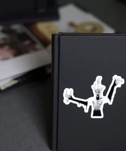 2pcs Marilyn Manson-Inspired Tree Arms Sticker β Dark Aesthetic Gothic Vinyl Decals, 4 Inch - Image 3