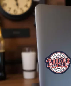 Pierce the Veil-Inspired San Diego California Logo Vinyl Sticker – 4 Inch - Image 4