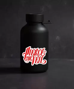 Pierce the Veil-Inspired Red Script Logo Vinyl Sticker – 4 Inch - Image 3