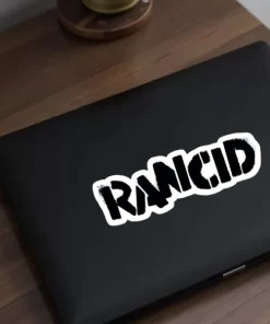 2pcs Rancid-Inspired Logo Sticker – 4 Inch Punk Rock Vinyl Decals - Image 4