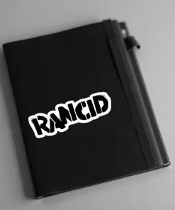2pcs Rancid-Inspired Logo Sticker – 4 Inch Punk Rock Vinyl Decals - Image 3