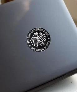 Die Toten Hosen Stickers (2pcs) – Bis zum bitteren Ende Logo - Image 3