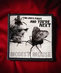 Modest Mouse Patch | No One’s First, and You’re Next | 4"x4" Sublimated Indie Rock Patch