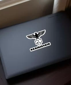 Rammstein Stickers (2pcs) – Eagle & Logo Design - Image 3