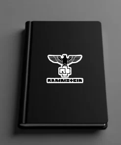 Rammstein Stickers (2pcs) – Eagle & Logo Design - Image 4