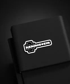 Rammstein Stickers (2pcs) – Classic Band Logo - Image 3