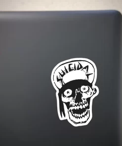 Suicidal Tendencies Stickers (2pcs Set) – Punk Rock Skull Logo – 4 Inch Waterproof Vinyl - Image 3