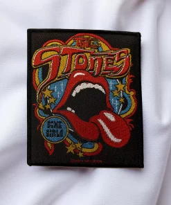 Limited Edition The Rolling Stones "Some Girls" Retro Tongue Woven Patch