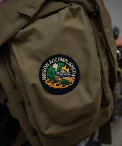 Mission Accomplished UFO Patch – 3" Embroidered Hook & Loop Morale Patch - Image 3