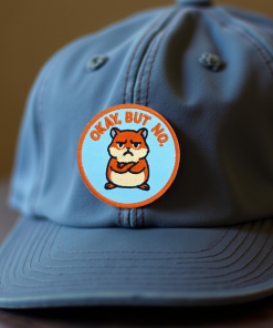 Okay, But No Patch – 3" Embroidered Hook & Loop Morale Patch - Image 4