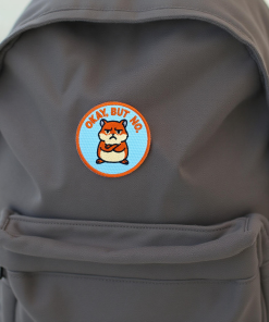 Okay, But No Patch – 3" Embroidered Hook & Loop Morale Patch - Image 3