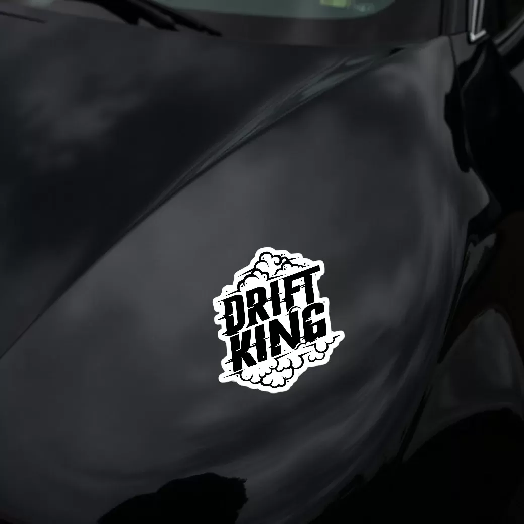 Drift King Car Sticker β 5.9 Inch Waterproof Vinyl Decal 2pcs - Image 4