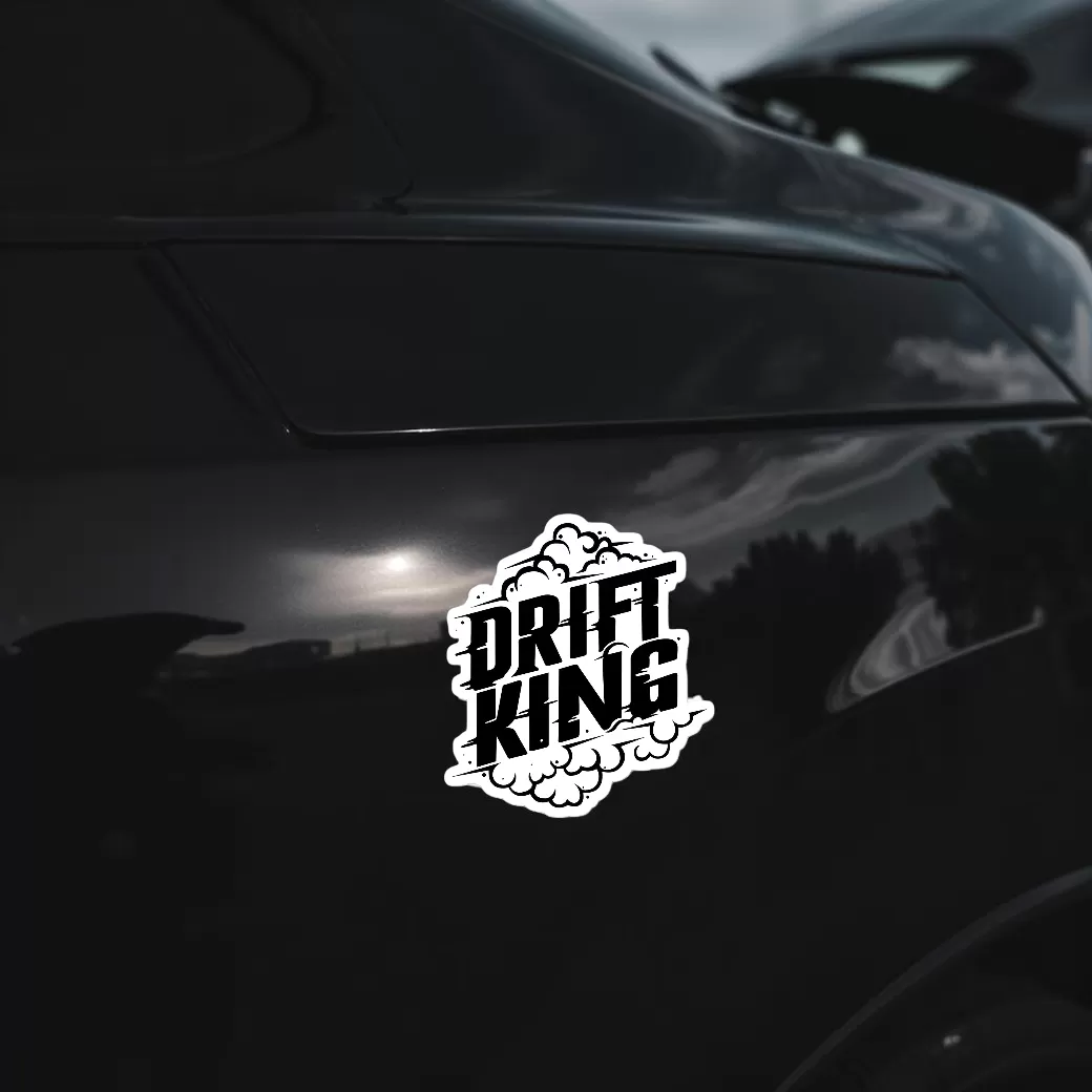 Drift King Car Sticker β 5.9 Inch Waterproof Vinyl Decal 2pcs - Image 3
