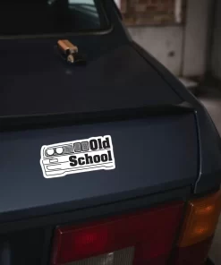 Old School Car Sticker β Classic Car Line Art Vinyl Decal β 5.9 Inch Waterproof 2pcs - Image 4