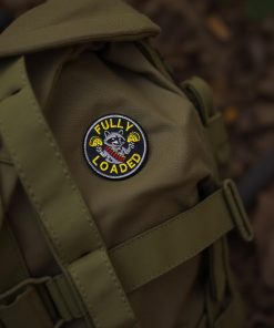 Fully Loaded Raccoon Patch – 3" Embroidered Hook & Loop Morale Patch - Image 4