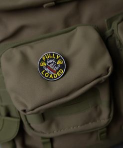 Fully Loaded Raccoon Patch – 3" Embroidered Hook & Loop Morale Patch - Image 3