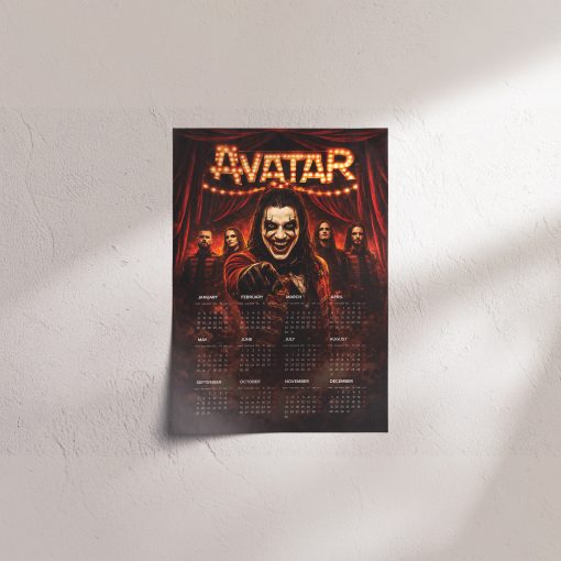 Avatar A3 Wall Calendar — Dark Art Print for 2026 – PickPatches.com