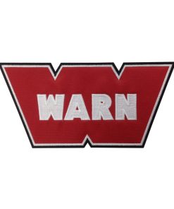 10cm Warn Embroidered Patch Badge Applique Iron on