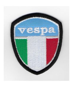 7X6 Vespa Piaggio Embroidered Patch Badge Applique Iron on