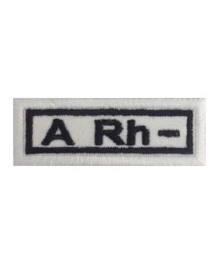 6X23 Sanguine Type A Rh - Embroidered Patch Badge Applique Iron on