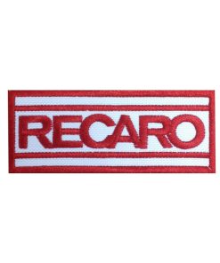 10X4 Recaro Embroidered Patch Badge Applique Iron on