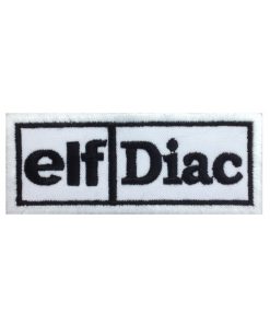 10X4 Elf - Diac Renault 5 Maxi Turbo Embroidered Patch Badge Applique Iron on