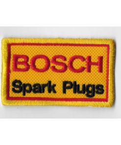 6X4 Bosch Spark Plugs Embroidered Patch Badge Applique Iron on