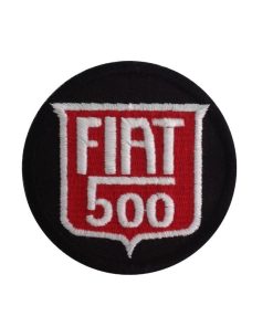 7X7 Fiat 500 Embroidered Patch Badge Applique Iron on