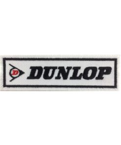 14X4 Dunlop Embroidered Patch Badge Applique Iron on