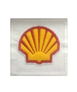 7X7 Shell Embroidered Patch Badge Applique Iron on