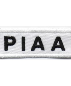 7X25 Piaa Embroidered Patch Badge Applique Iron on