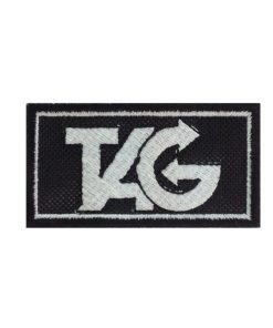 7X4 Tag Embroidered Patch Badge Applique Iron on