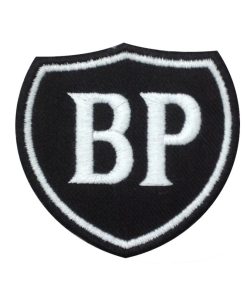 7X7 Bp British Petroleum Embroidered Patch Badge Applique Iron on